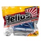 Виброхвост Helios Slash 2,64"/6,7 см (10 шт) blue sparkles & white. Фото 2