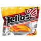Виброхвост Helios Slash 2,64"/6,7 см (10 шт) orange & yellow. Фото 2