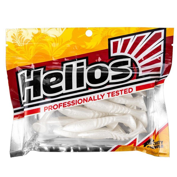 Виброхвост Helios Slash 2,64"/6,7 см (10 шт) pearl