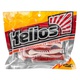 Виброхвост Helios Slash 2,64"/6,7 см (10 шт) red & white. Фото 2