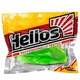 Виброхвост Helios Slash 2,64"/6,7 см (10 шт) electric green. Фото 2