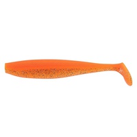 Виброхвост Helios Trofey 5.5"/14 см (4 шт) orange & sparkles