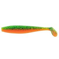 Виброхвост Helios Trofey 5.5"/14 см (4 шт) pepper green & orange