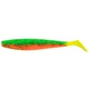 Виброхвост Helios Trofey 5.5"/14 см (4 шт) pepper green & orange lt. Фото 1