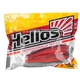 Виброхвост Helios Trofey 5.5"/14 см (4 шт) red sparkles wt. Фото 2