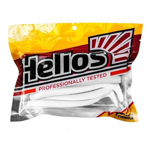 Виброхвост Helios Trofey 5.5"/14 см (4 шт) white