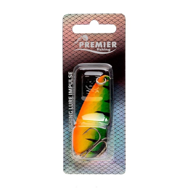 Блесна колеблющаяся Premier Fishing Impulse Tiger, №3-5/8, 17.5гр