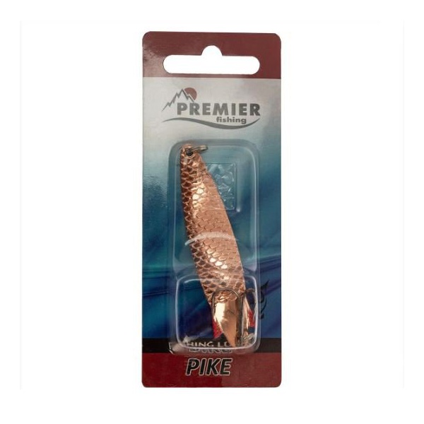Блесна колеблющаяся Premier Pike медь, 12 гр