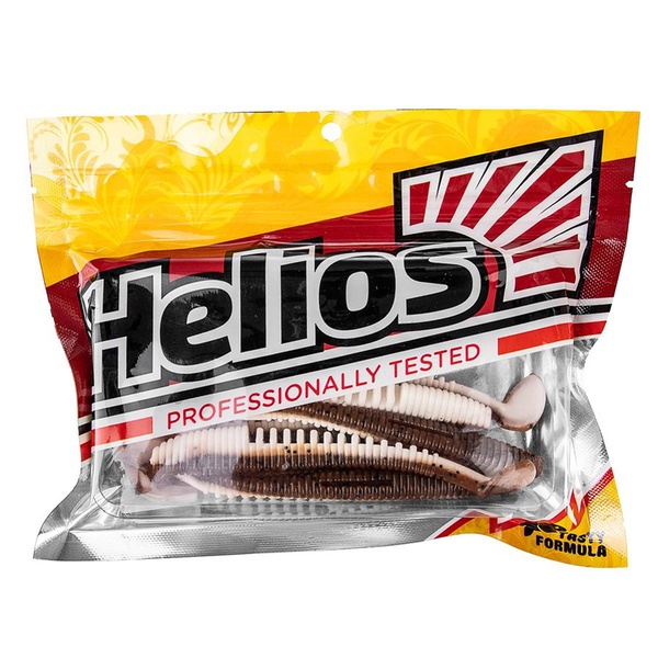 Виброхвост Helios Varuna 4,33"/11 см (7 шт) rusty & white