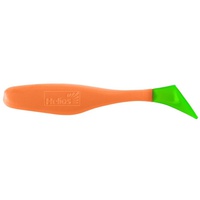 Виброхвост Helios Vigor 3,75"/9.5 см (7 шт) orange & greene