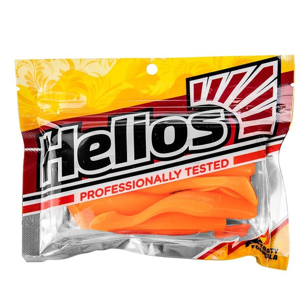 Виброхвост Helios Vigor 3,75"/9.5 см (7 шт) orange