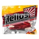 Виброхвост Helios Vigor 3,75"/9.5 см (7 шт) red sparkles wt. Фото 2