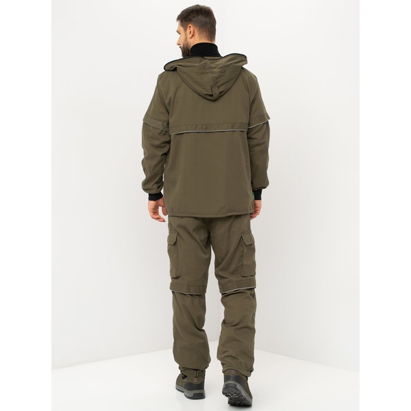 Костюм Huntsman Антигнус-люкс (с ловушками и пыльниками) хаки, тк. твил пич