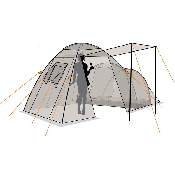 Палатка Canadian Camper Hyppo 4 forest