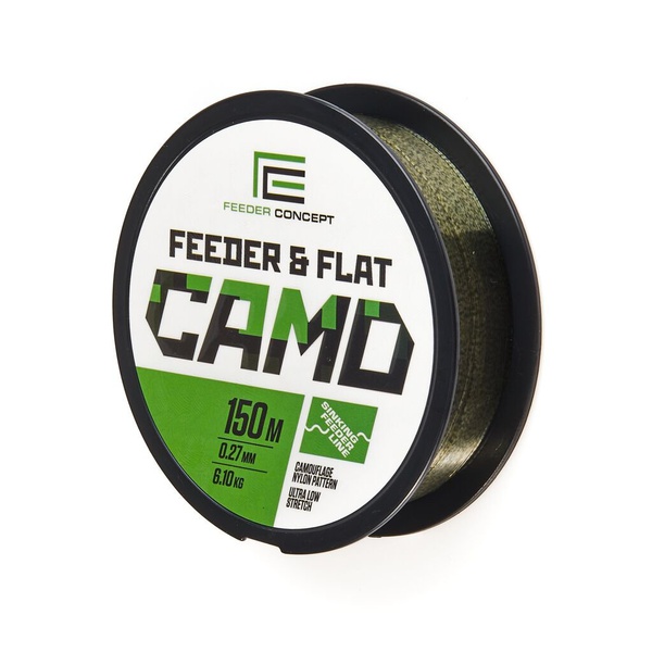Леска монофильная Feeder Concept Feeder&Flat Camo 150/027