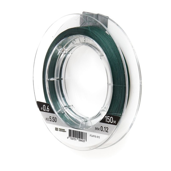 Леска плетёная Feeder Concept Distance х8 Braid Dark Green 150/012