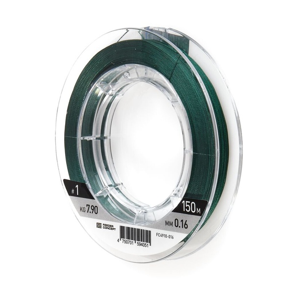 Леска плетёная Feeder Concept Distance х8 Braid Dark Green 150/016