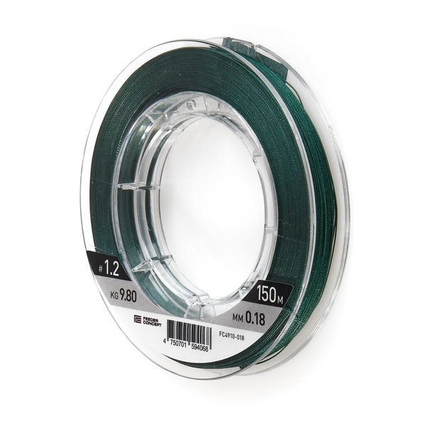 Леска плетёная Feeder Concept Distance х8 Braid Dark Green 150/018