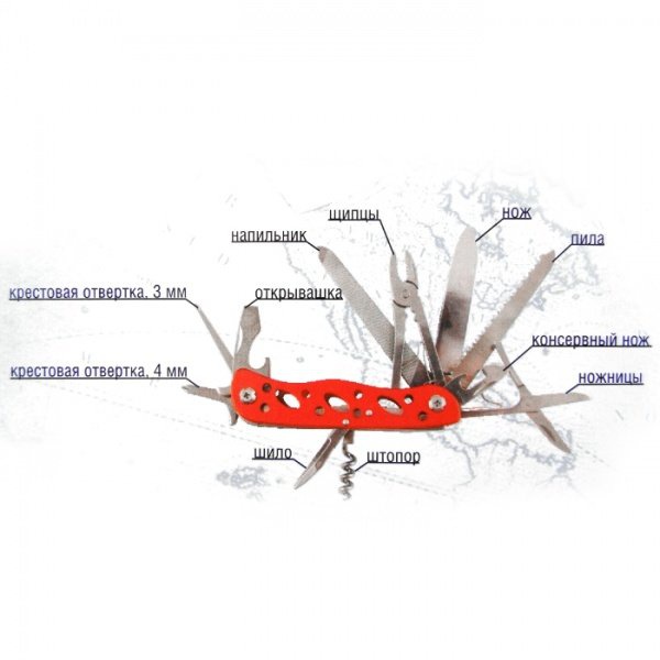 Мультитул Следопыт 11 в 1 (PF-MT-05)