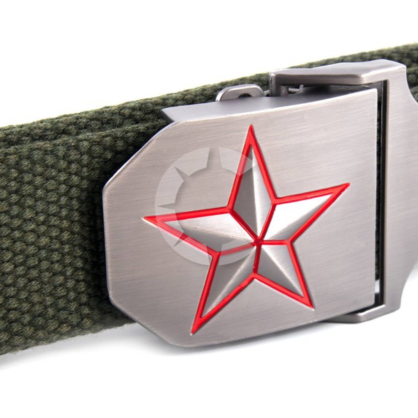 Ремень Следопыт зеленый, Звезда