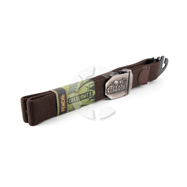 Ремень Следопыт темно-коричневый