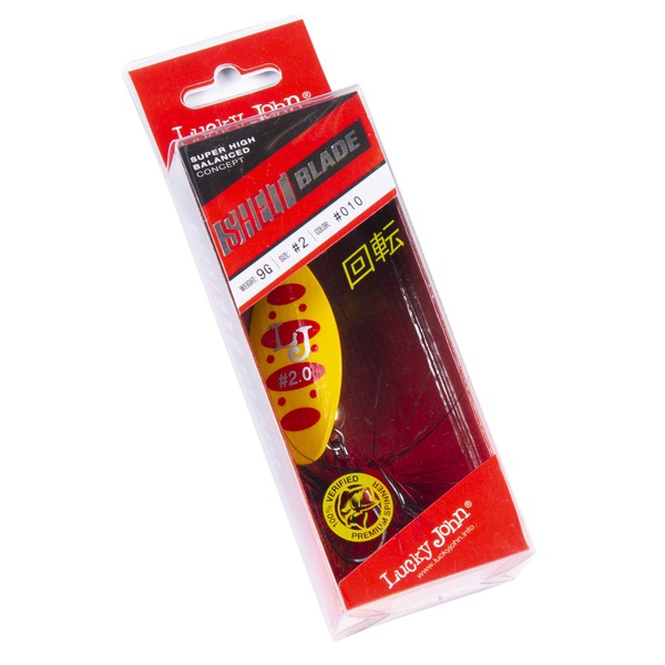 Блесна вращ. Lucky John Shelt Blade №2 010, 9г