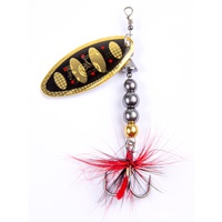 Блесна вращ. Lucky John Shelt Blade №4 001, 15г