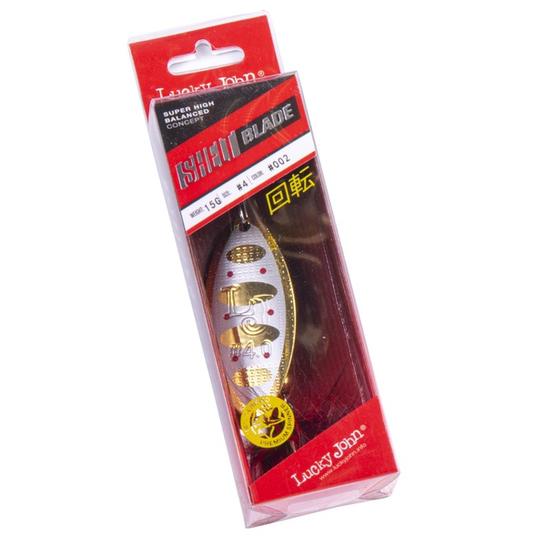 Блесна вращ. Lucky John Shelt Blade №4 002, 15г