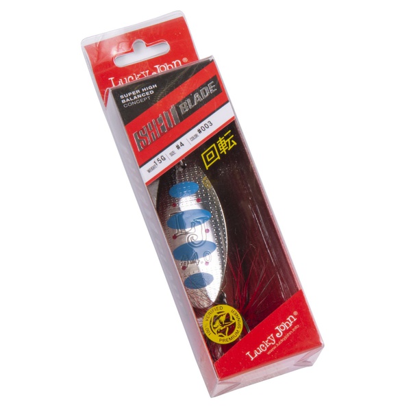 Блесна вращ. Lucky John Shelt Blade №4 003, 15г