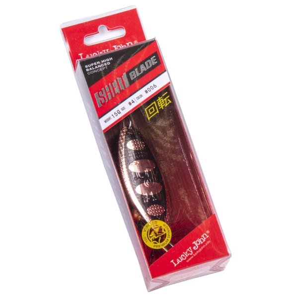 Блесна вращ. Lucky John Shelt Blade №4 006, 15г