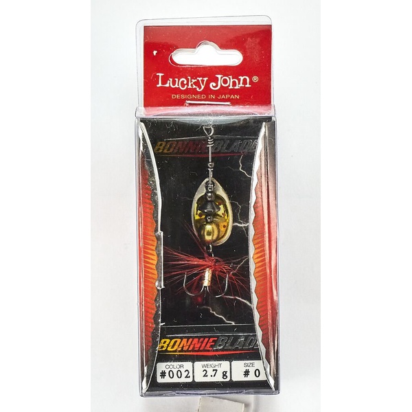 Блесна вращающаяся Lucky John Bonnie Blade №0 002, 2,7г