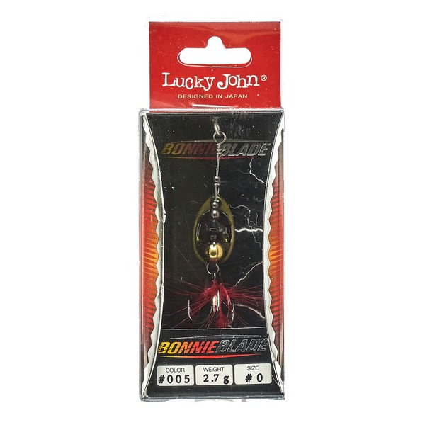 Блесна вращающаяся Lucky John Bonnie Blade №0 005, 2,7г