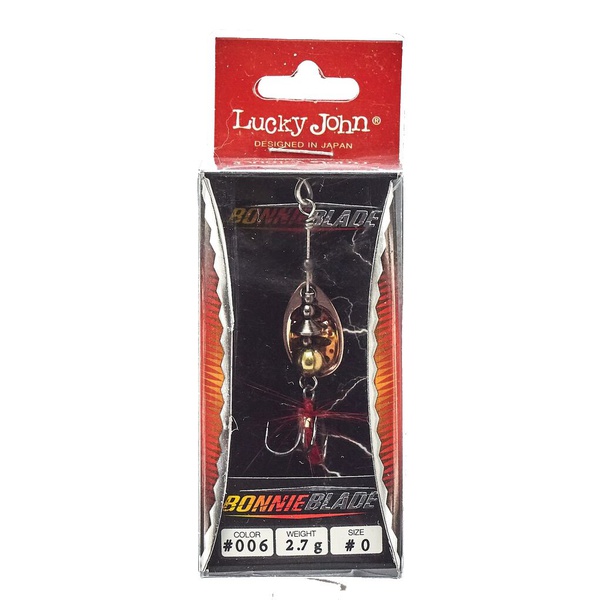 Блесна вращающаяся Lucky John Bonnie Blade №0 006, 2,7г