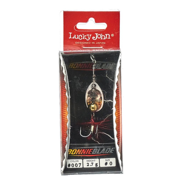 Блесна вращающаяся Lucky John Bonnie Blade №0 007, 2,7г