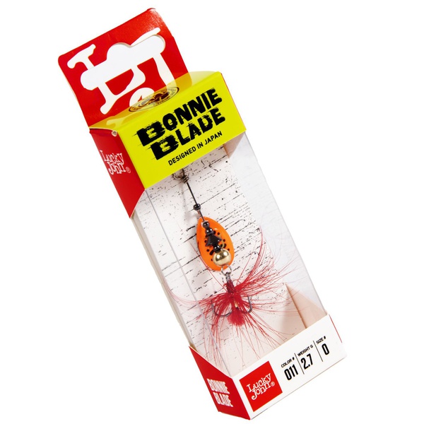 Блесна вращающаяся Lucky John Bonnie Blade №0 011, 2,7г