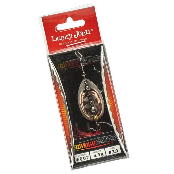 Блесна вращающаяся Lucky John Bonnie Blade №2 007, 4,3г