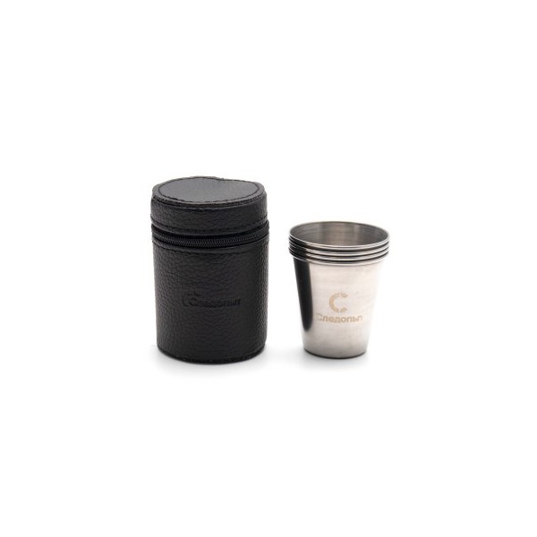 Рюмка большая Следопыт диаметр (4 штуки) 52 мм