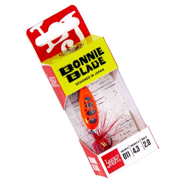 Блесна вращающаяся Lucky John Bonnie Blade №2 011, 4,3г