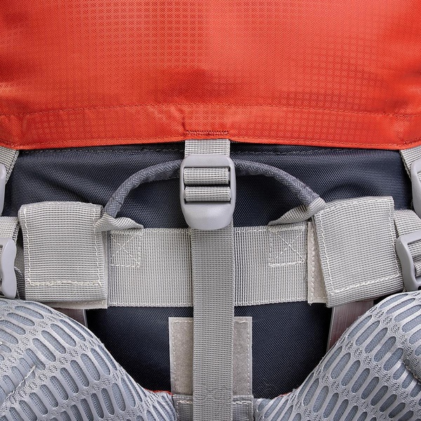 Рюкзак Nisus Abakan красный/серый, 100 л