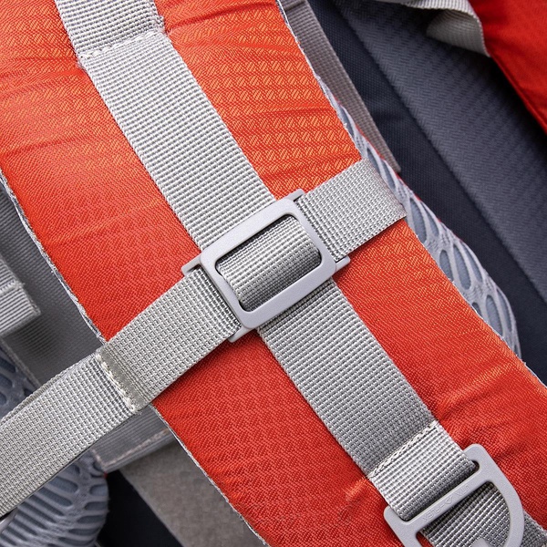 Рюкзак Nisus Abakan красный/серый, 100 л