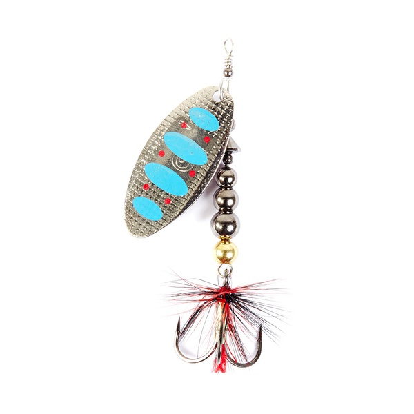 Блесна вращающаяся Lucky John Shelt Blade Tungsten Body №3 003, 15г