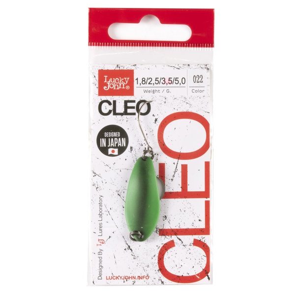 Блесна колеблющаяся Lucky John Cleo 022, 34мм/3,5г