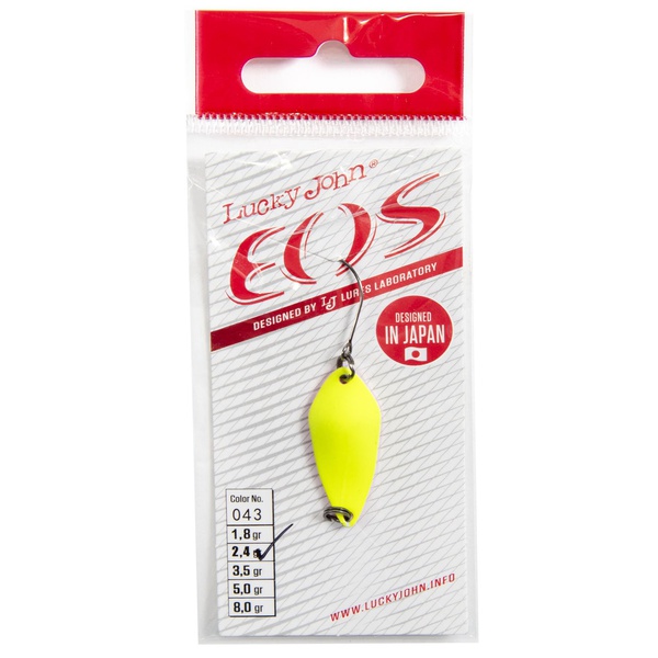Блесна колеблющаяся Lucky John Eos (29 мм/2,4 г) 043