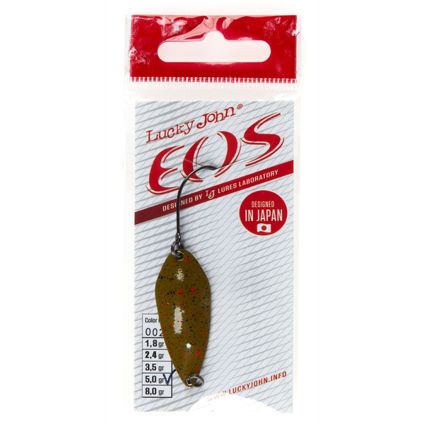 Блесна колеблющаяся Lucky John Eos (39 мм/5 г) 002