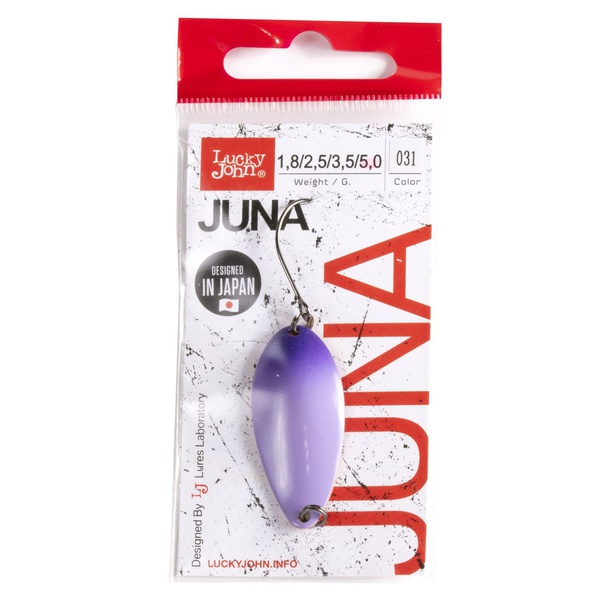 Блесна колеблющаяся Lucky John Juna 031, 39мм/5г
