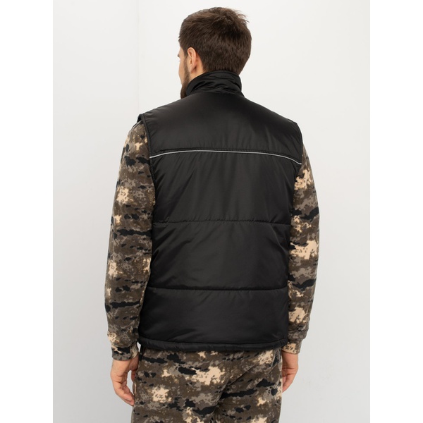 Жилет Huntsman Беркут чёрный, тк. Дюспо