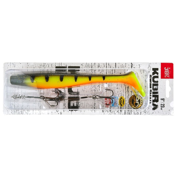 Виброхвост Lucky John 3D BBS Series Kubira Swim Shad 9" (22,8 см) 1шт+Stinger L PG14