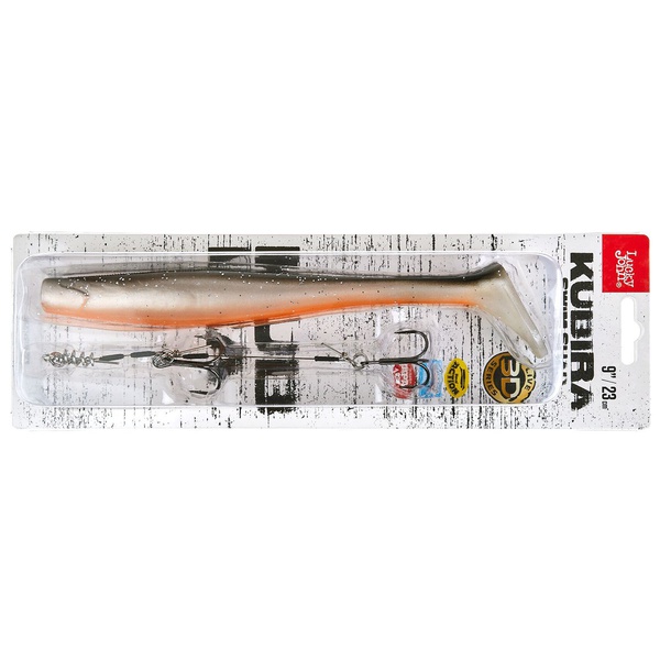 Виброхвост Lucky John 3D BBS Series Kubira Swim Shad 9" (22,8 см) 1шт+Stinger L PG18