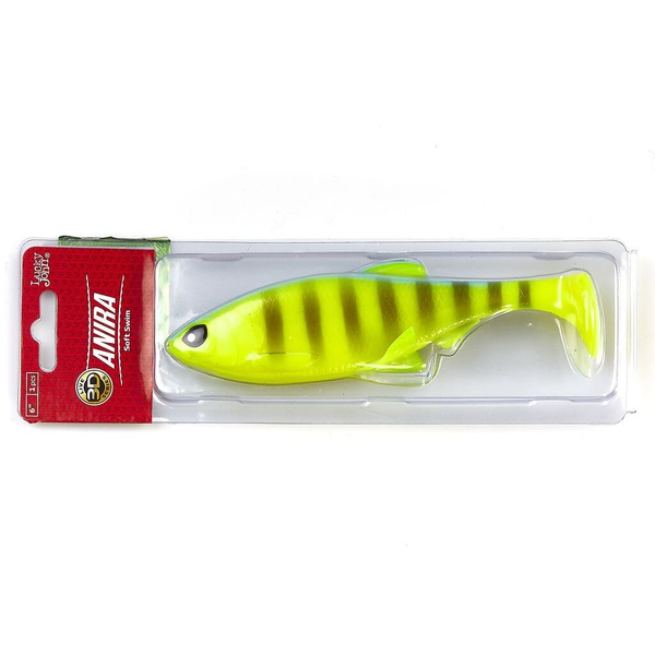 Виброхвост Lucky John 3D Series Anira Soft Swim 6" (15,2 см) A02, 1шт