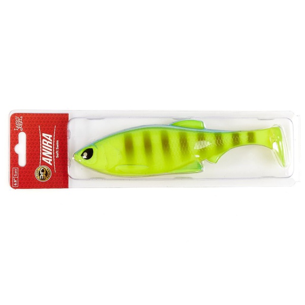 Виброхвост Lucky John 3D Series Anira Soft Swim 6,8" (17 см) A02, 1шт